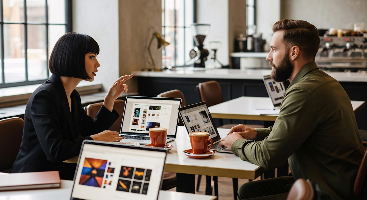 creative cafe meeting